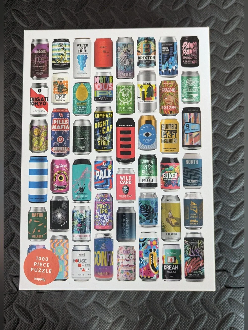 NEW 1000 Piece Happily Puzzle - Crafty - READ DESCRIPTION